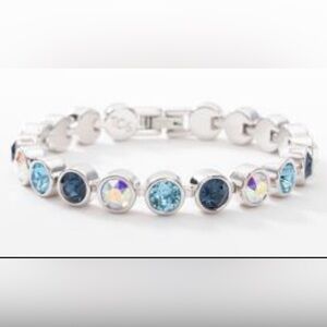 Touchstone Crystal Sky Ice bracelet. New